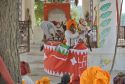 Dance symbolising Tejaji on a horse at Thikarda