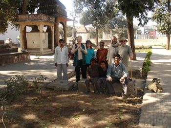 Friends and supporters of the British Cemetery Kota